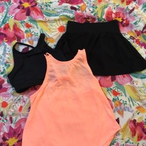 3 piece Active Wear Girls Set